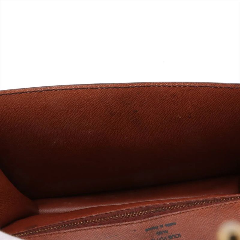 Louis Vuitton Monogram Monceau M51185 Leather 2WAY Shoulder Bag Crossbody Hand