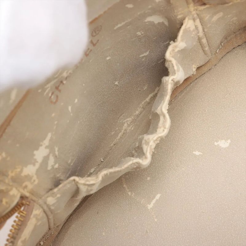 Chanel Authenticity / With Serial Seal 5375969 Coco Mark Caviar Skin Vanity Bag