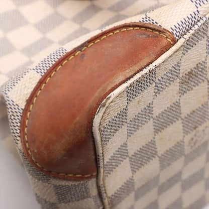 Louis Vuitton Damier Azure Hampstead PM N51207 Leather Tote Bag Shoulder Ladies