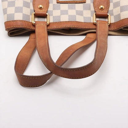 Louis Vuitton Damier Azure Hampstead PM N51207 Leather Tote Bag Shoulder Ladies