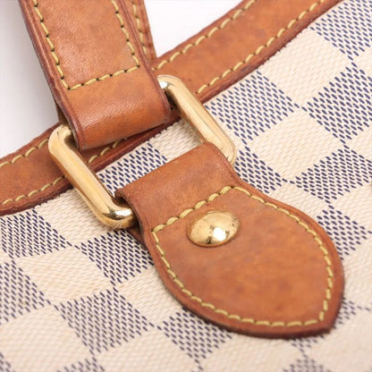 Louis Vuitton Damier Azure Hampstead PM N51207 Leather Tote Bag Shoulder Ladies