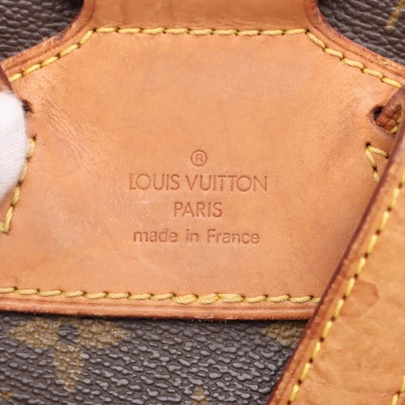 Louis Vuitton Monogram Montsouris MM M51136 Leather Backpack Sac Backpack Bag