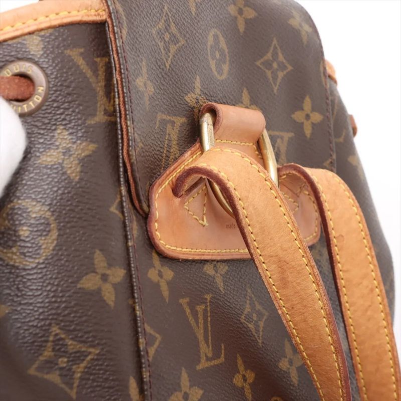Louis Vuitton Monogram Montsouris MM M51136 Leather Backpack Sac Backpack Bag