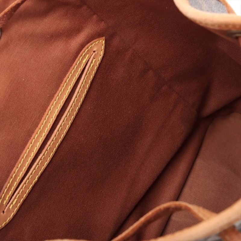 Louis Vuitton Monogram Montsouris MM M51136 Leather Backpack Sac Backpack Bag