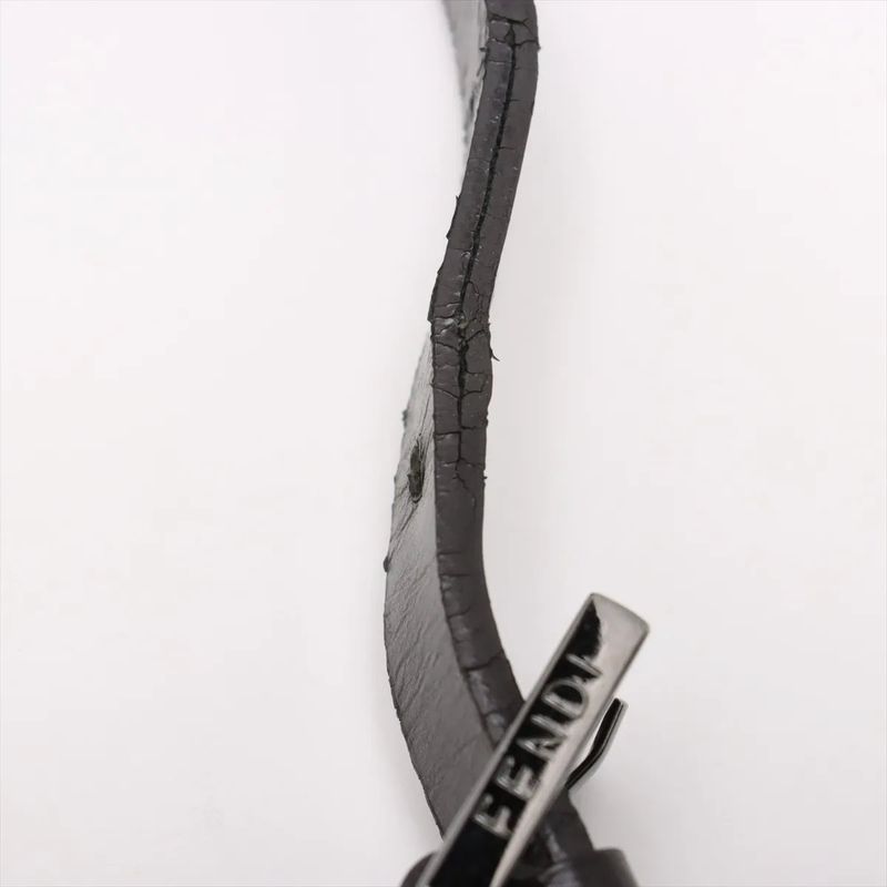 Fendi Zucchino Canvas Leather Shoulder Bag Shoulder Tote Hand Brown Women's MMM