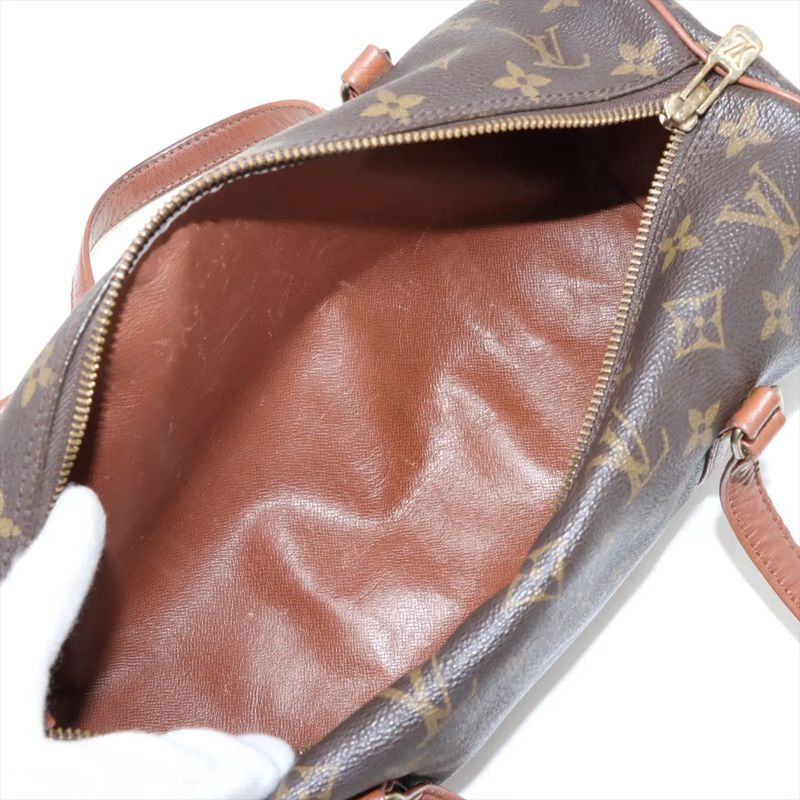 Louis Vuitton Monogram Papillon 30 M51365 Leather Handbag Tote Genuine Leather
