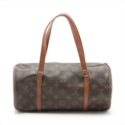 Louis Vuitton Monogram Papillon 30 M51365 Leather Handbag Tote Genuine Leather