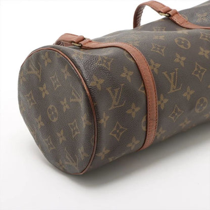 Louis Vuitton Monogram Papillon 30 M51365 Leather Handbag Tote Genuine Leather