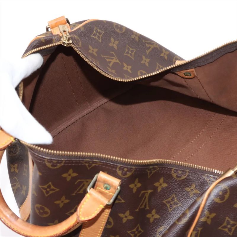 Louis Vuitton Monogram Keepall Bandoliere 50 M41416 2WAY Boston Bag Crossbody