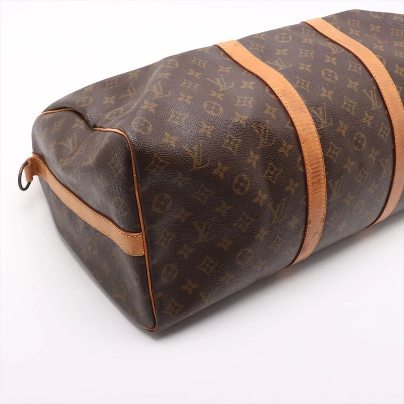 Louis Vuitton Monogram Keepall Bandoliere 50 M41416 2WAY Boston Bag Crossbody