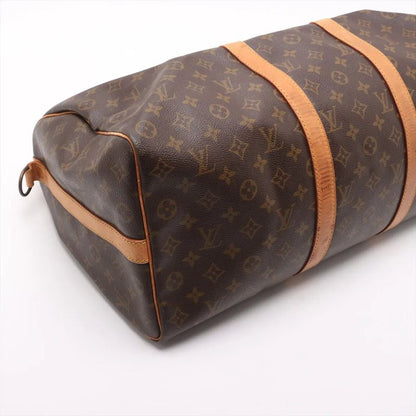 Louis Vuitton Monogram Keepall Bandoliere 50 M41416 2WAY Boston Bag Crossbody