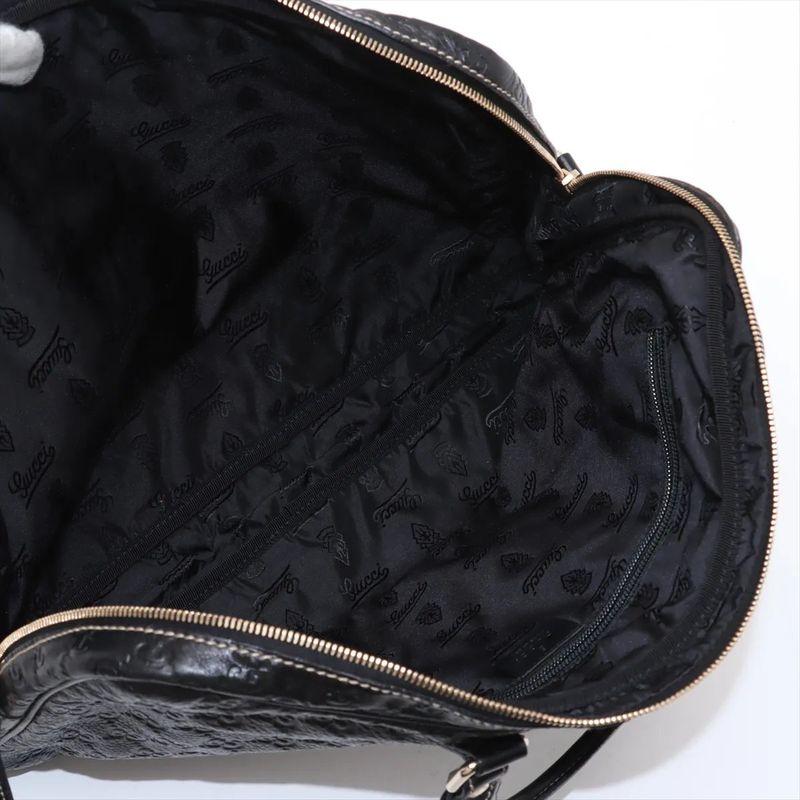 Guccissima 201480 Leather Business Bag Document Bag Briefcase Tote Commuter