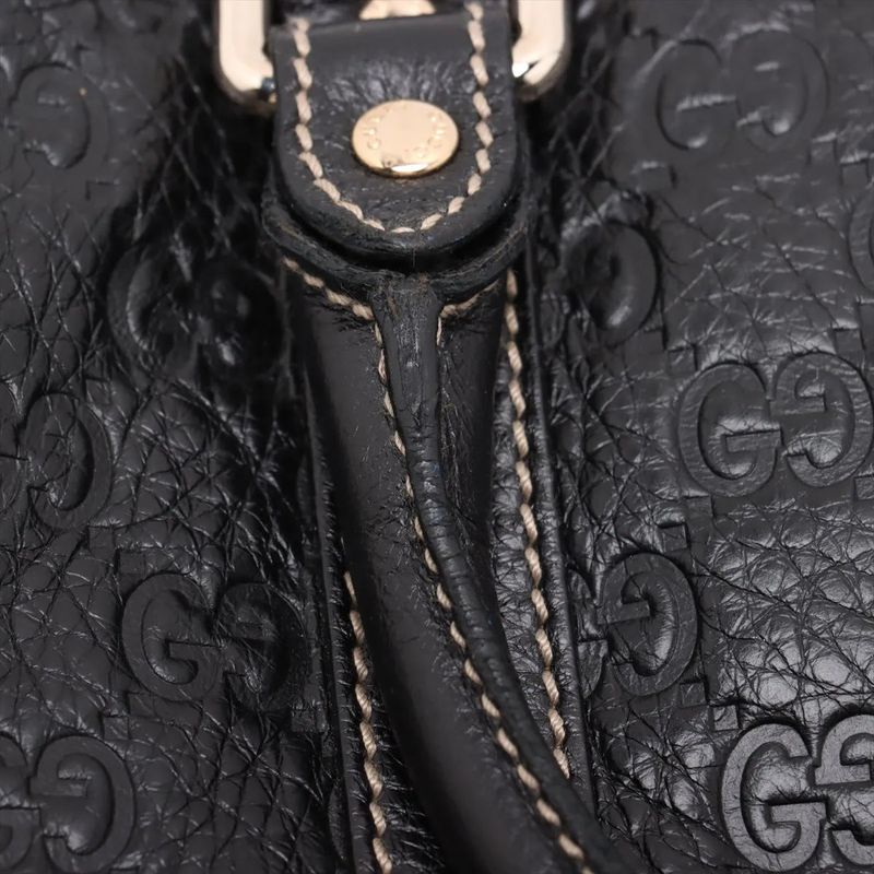 Guccissima 201480 Leather Business Bag Document Bag Briefcase Tote Commuter