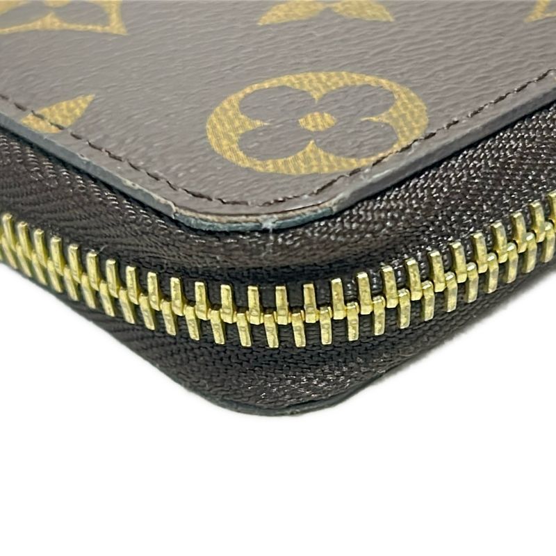 Louis Vuitton Monogram Portefeuille Cles Mance M60742 Fuchsia Long Wallet