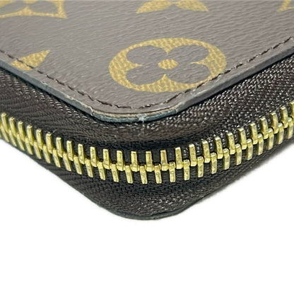 Louis Vuitton Monogram Portefeuille Cles Mance M60742 Fuchsia Long Wallet