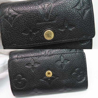 Louis Vuitton Key Case Multicles 6 M64421 Monogram Empreinte Initial