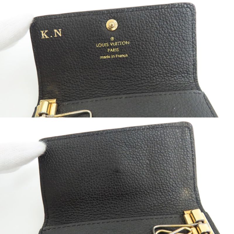 Louis Vuitton Key Case Multicles 6 M64421 Monogram Empreinte Initial