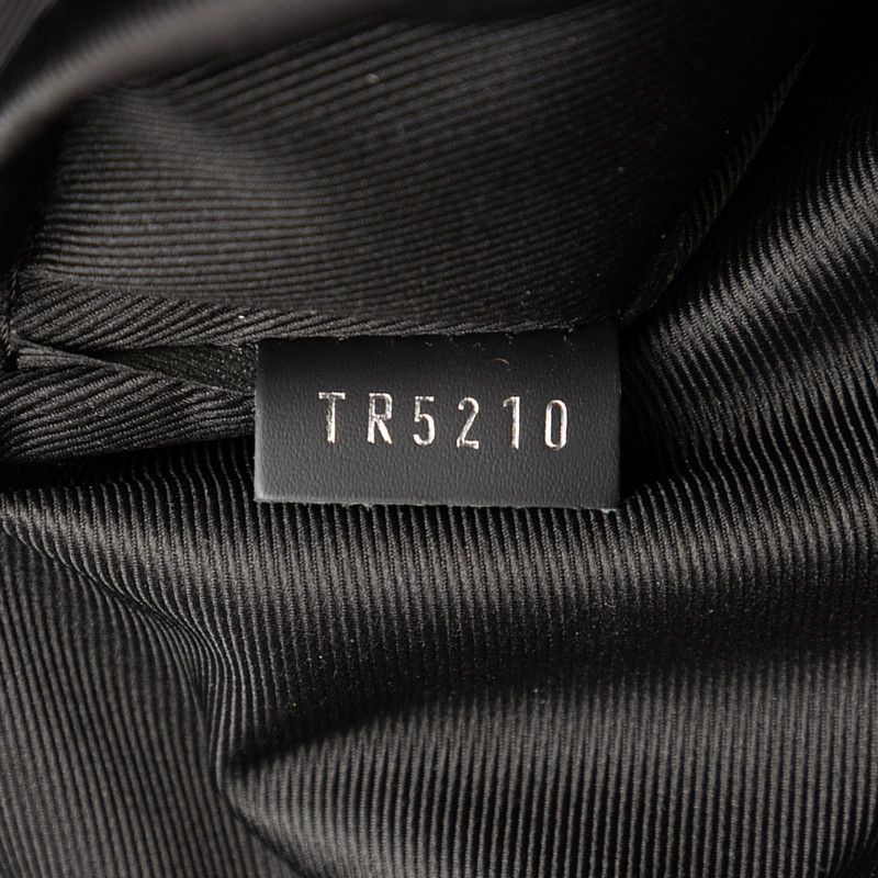 Louis Vuitton Monogram Eclipse Steamer Backpack M44052 Black PVC Leather Men