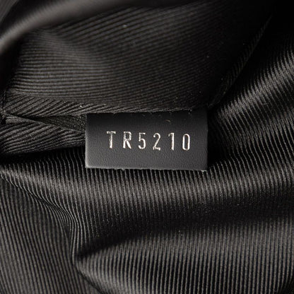 Louis Vuitton Monogram Eclipse Steamer Backpack M44052 Black PVC Leather Men