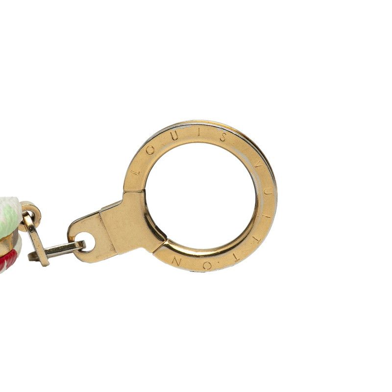 Louis Vuitton Monogram Multicolor Astropyr Charm M51911 White Gold PVC Plated