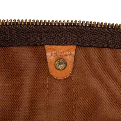 Louis Vuitton Monogram Keepall Bandoliere 60 Boston Bag Travel Bag M41412 Brown