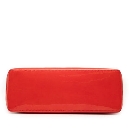 Louis Vuitton Monogram Vernis Wilshire PM M91723 Rouge Grenadier Red Patent