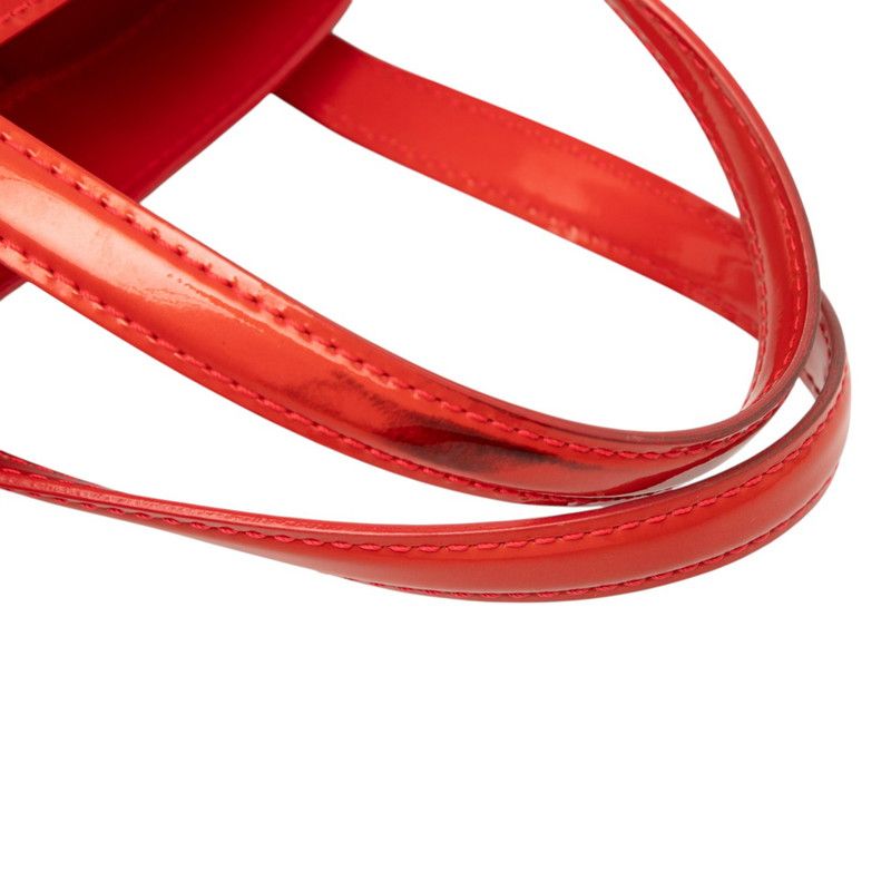 Louis Vuitton Monogram Vernis Wilshire PM M91723 Rouge Grenadier Red Patent