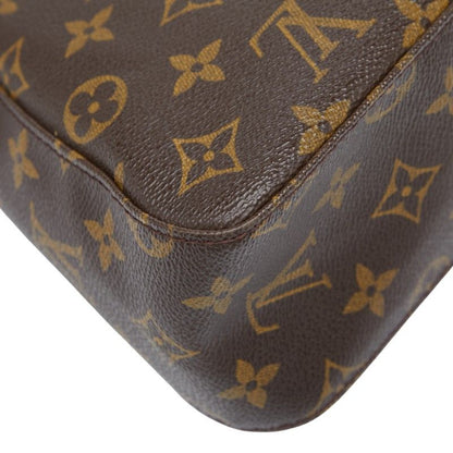Louis Vuitton Monogram Mini Looping Shoulder Bag Handbag M51147 Brown PVC