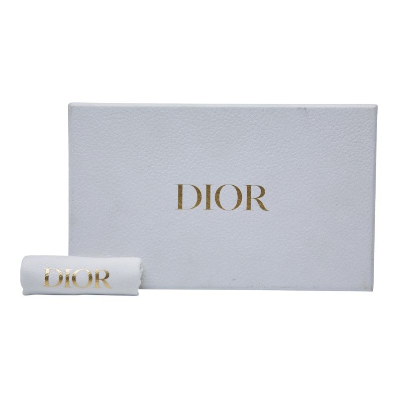 Dior Cannage Jolie Grisine S3102unjb Black Lambskin Women's Dior