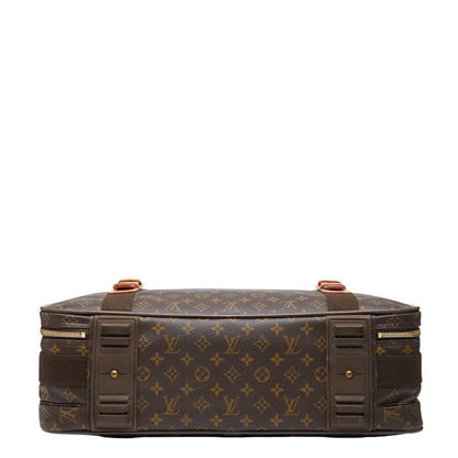Louis Vuitton Monogram Satellite 53 Suitcase Travel Bag M23356 Brown PVC