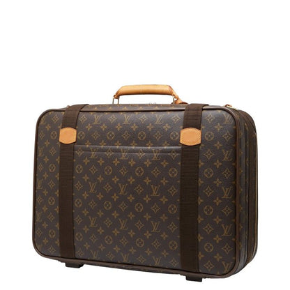 Louis Vuitton Monogram Satellite 53 Suitcase Travel Bag M23356 Brown PVC