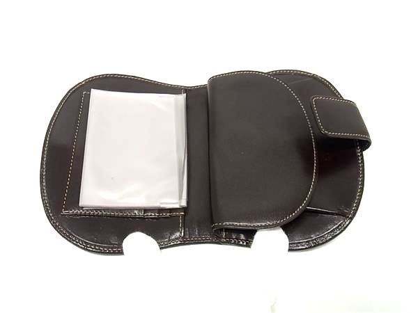 Fendi Zucca Pattern Canvas And Leather Bifold Wallet Coin Purse