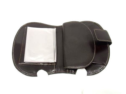 Fendi Zucca Pattern Canvas And Leather Bifold Wallet Coin Purse