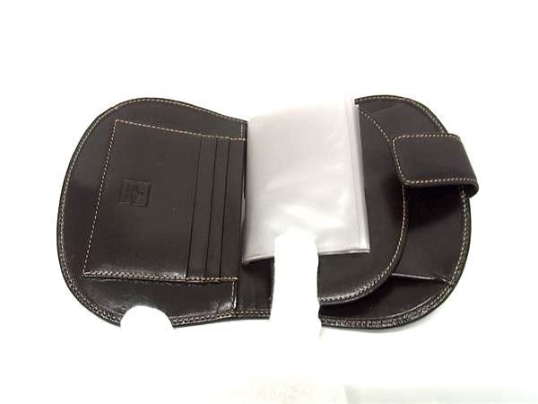 Fendi Zucca Pattern Canvas And Leather Bifold Wallet Coin Purse