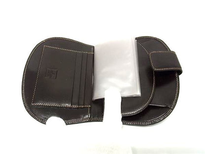 Fendi Zucca Pattern Canvas And Leather Bifold Wallet Coin Purse