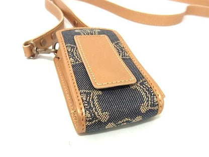 Celine Paris Macadam Canvas And Leather Ipod Case Multi-case Small