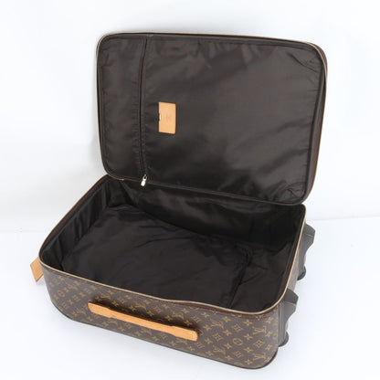 Louis Vuitton Monogram Pegas 55 M23294 Leather Suitcase Carry Case Bag Business