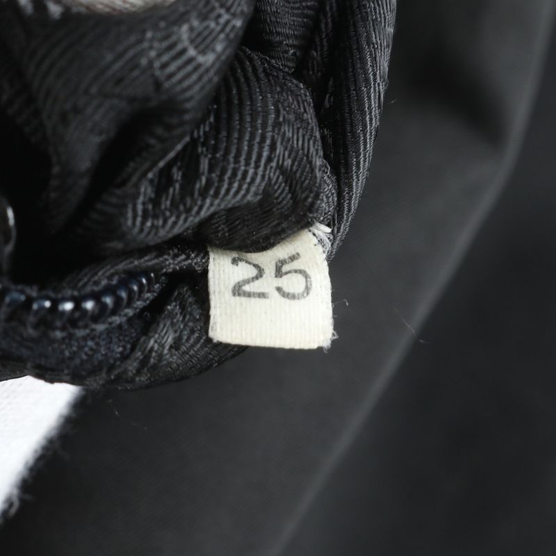 Prada Tessuto Nylon Triangle Logo Leather Shoulder Bag Crossbody Messenger