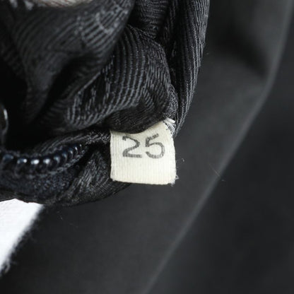 Prada Tessuto Nylon Triangle Logo Leather Shoulder Bag Crossbody Messenger