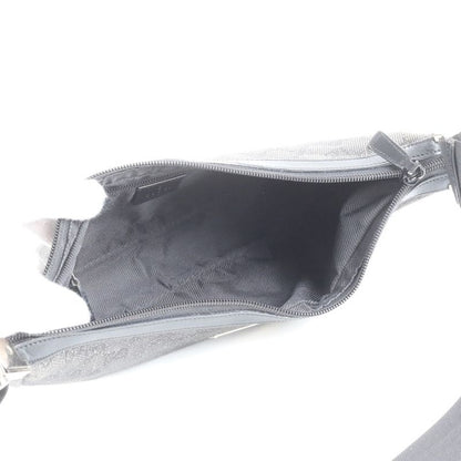 Gucci GG Canvas 35098 Leather Shoulder Bag Crossbody Messenger Commuter Tote