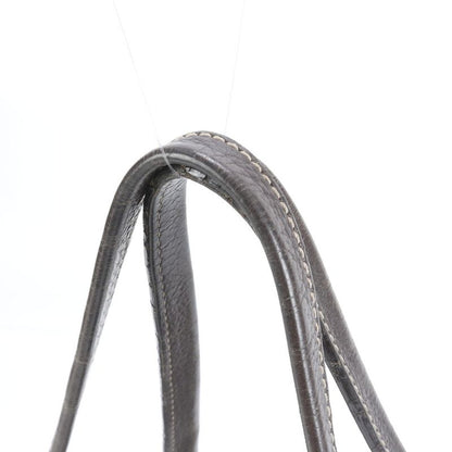 Gucci GG Crystal Sherry Line 293589 Leather Tote Bag Shoulder Brown A4 Ladies