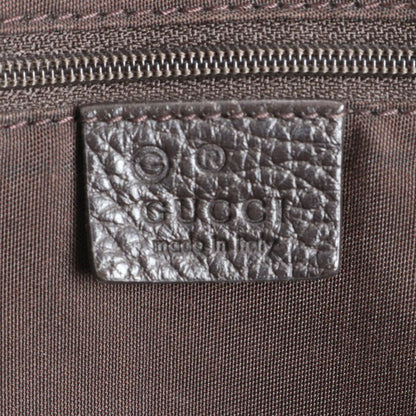 Gucci GG Crystal Sherry Line 293589 Leather Tote Bag Shoulder Brown A4 Ladies