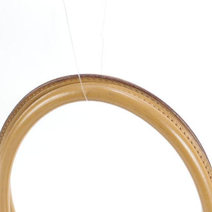 Gucci GG Canvas Jackie 002-1065 Leather Handbag Tote Brown Women's ECM Cx40-8