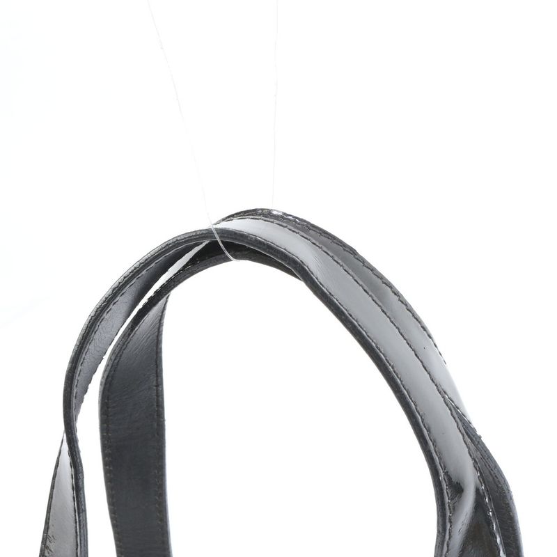 Gucci GG Canvas Abby 141471 Leather Shoulder Bag Shoulder Tote Hand Black