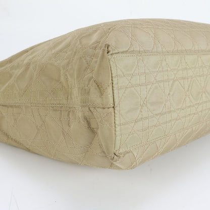 Christian Dior Canage Lady Dior Yellow Nylon Tote Bag Hand A4 Ladies ECM Cx43-5