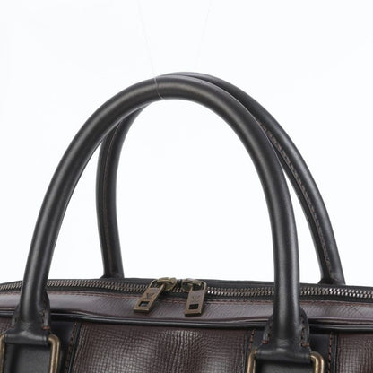 Louis Vuitton Utah Euron Cafe M92532 Leather Business Bag Document Bag Briefcase