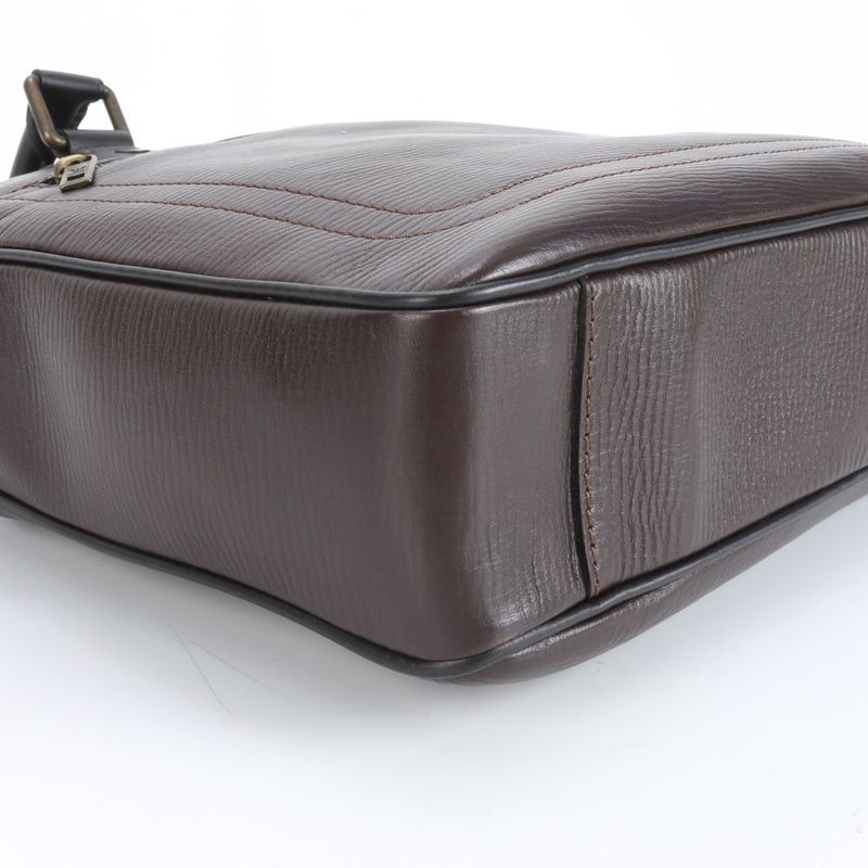 Louis Vuitton Utah Euron Cafe M92532 Leather Business Bag Document Bag Briefcase