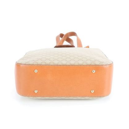 Vintage Celine Macadam Triomphe Leather Shoulder Bag Shoulder Tote Hand Women's