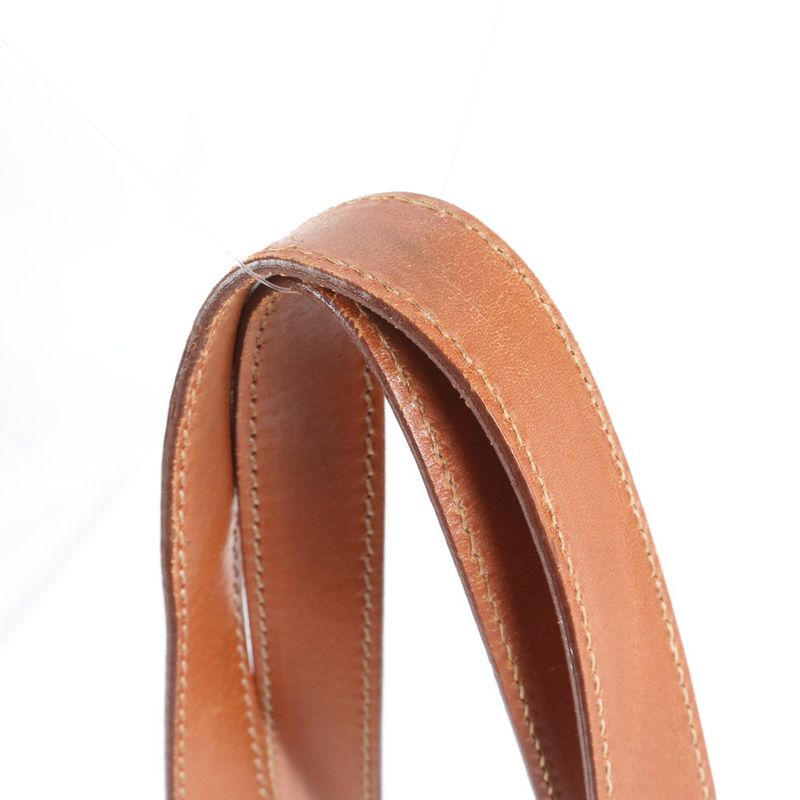 Vintage Celine Macadam Triomphe Leather Shoulder Bag Shoulder Tote Hand Women's