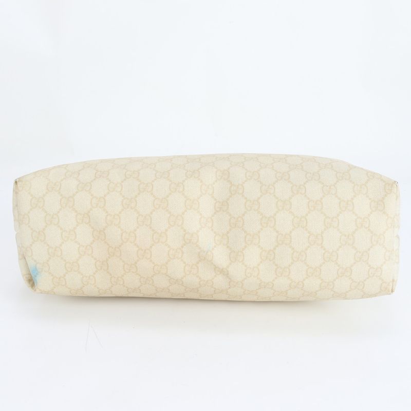 Gucci GG Supreme 211137 Leather Tote Bag Shoulder Hand A4 Commuter Women ECM